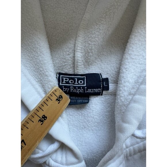 Rare Vintage Polo Ralph Lauren Hunter Jumper 2 Long Sleeve Button Hoodie Sweater - Picture 14 of 16
